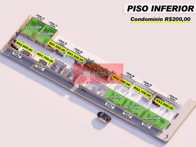 #SA677 - Sala para Locação em Mossoró - RN - 2