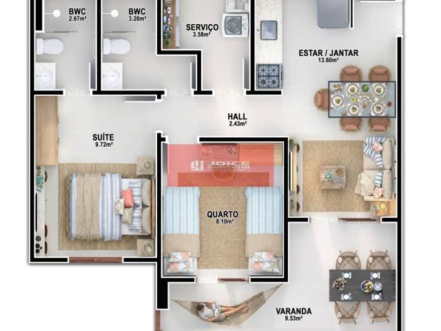 Apartamento para Venda em Tibau - 5